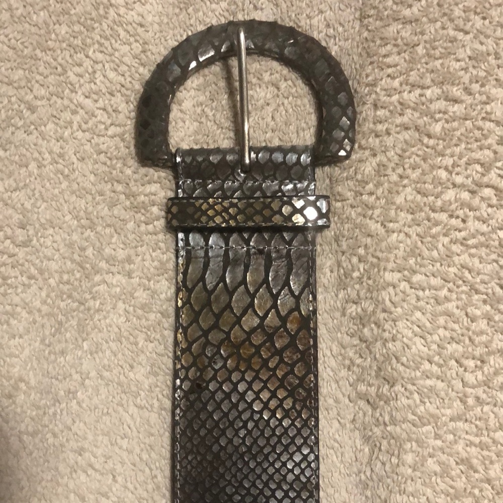 Leatherock Metallic Belt